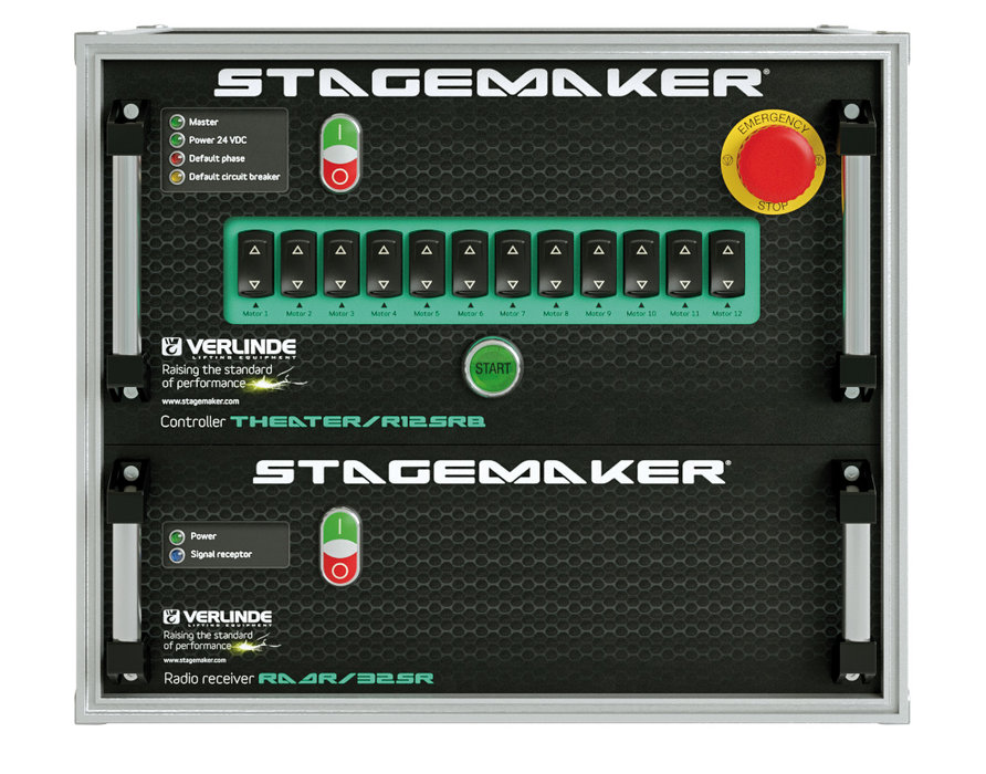 Nouvelle gamme de contrôleurs STAGEMAKER ECO, RIGGER et THEATER pour STAGEMAKER SR